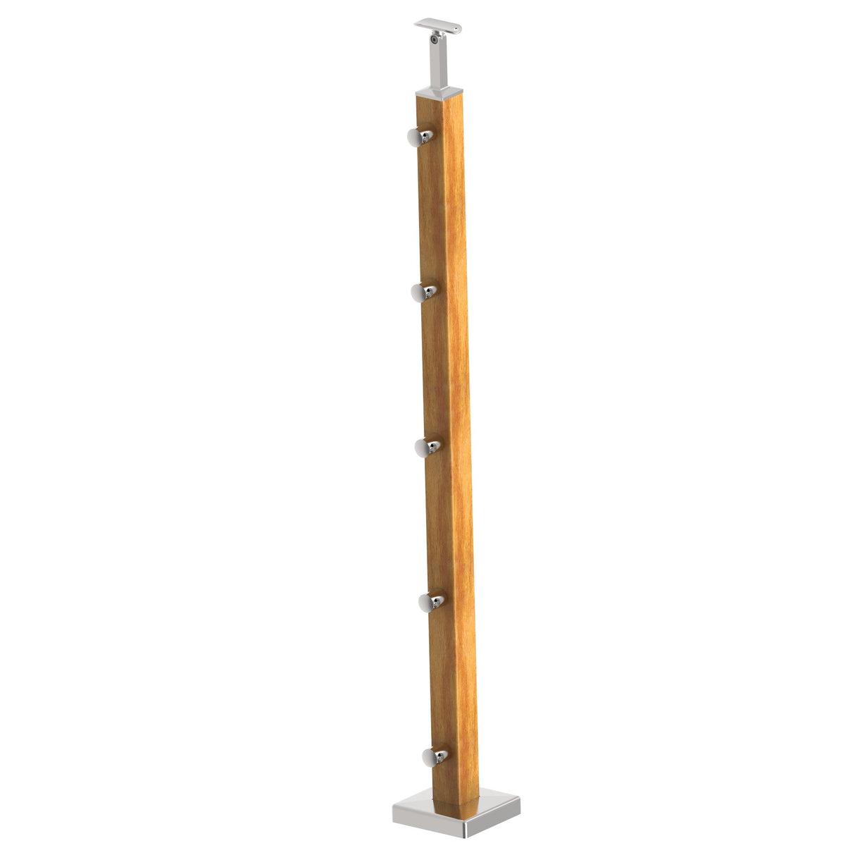 Wooden pole (BEECH) JP 40x40, H1000,VK-Stairs