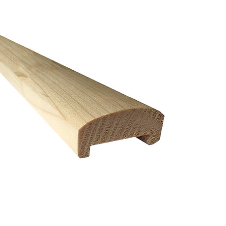 Rectangular handle with groove, SPRUCE