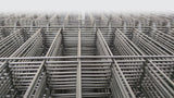 Welded fence panel 3D ZnPVC 2500x1230x4mm black