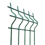 Welded panel fence ZnPVC 2500x830x4mm green