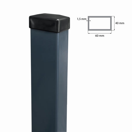 Jokel column ZnPVC RAL 7016 40x60x1600mm