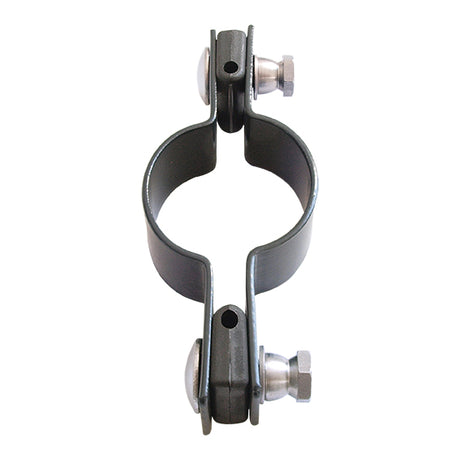 Middle clamp D48mm ZnPVC RAL7016