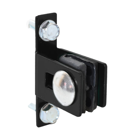 Fixation pour panneau soudé „U Strong“ ZnPVC - Noir RAL 9005
