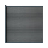 Set di recinzione WPC con palo 1850mm AURORA grigio