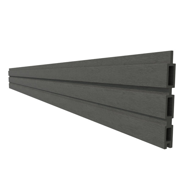 WPC fence board AURORA 167x20x1830mm, gray