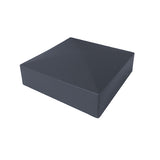 Post cover, aluminum, anthracite, 70x70mm
