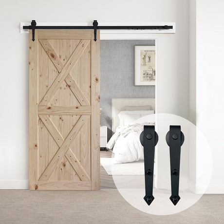 sliding barn door hardware - "Gladio"