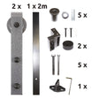sliding barn door hardware - "Klasiko - SB"