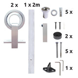 sliding barn door hardware - "Ringo"