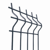 Geschweißtes Zaunfeld 3D ZnPVC 2500x1030x5mm anthrazit