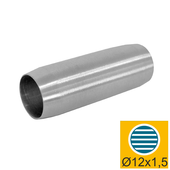 Flush angle - connector AISI304, L40/d12mm