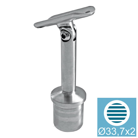 Handrail bracket for railings