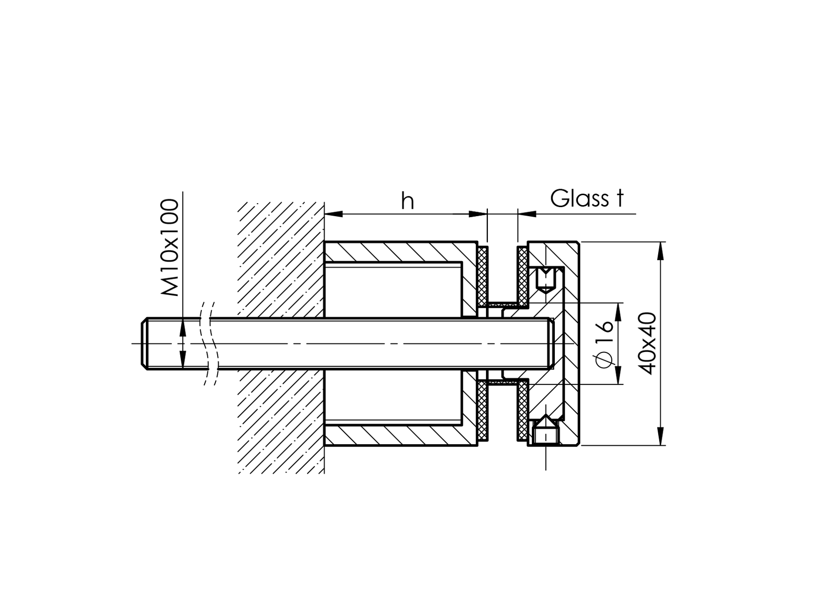 Glass adapter