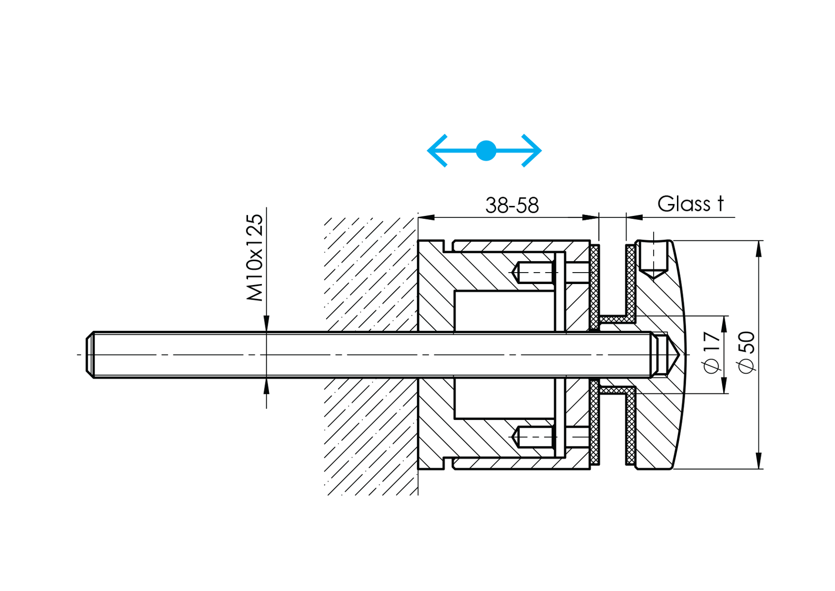 Glass adapter