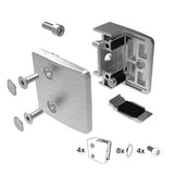 Glass clamp - set