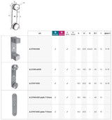 Side anchoring - glass