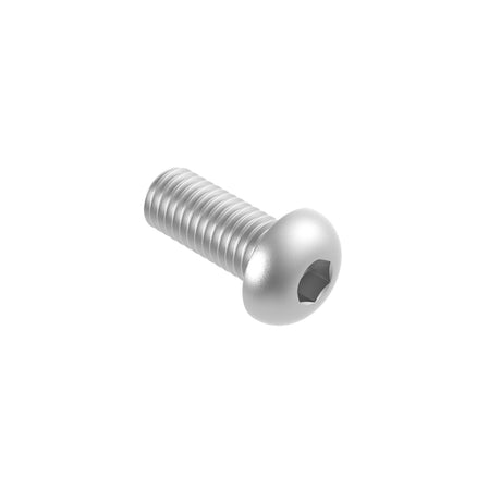 Halbrundkopfschraube (abgeflacht) mit Innensechskant, AISI304, M10x20