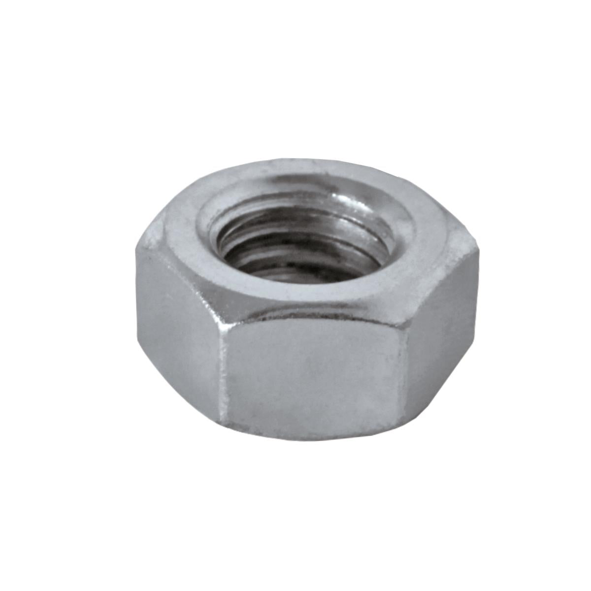 Hexagon nut, galvanized, M6, Zn