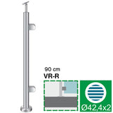 Stainless steel pole, VK-straight, right AISI304,