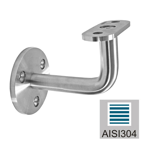 Wall-mounted handrail bracket