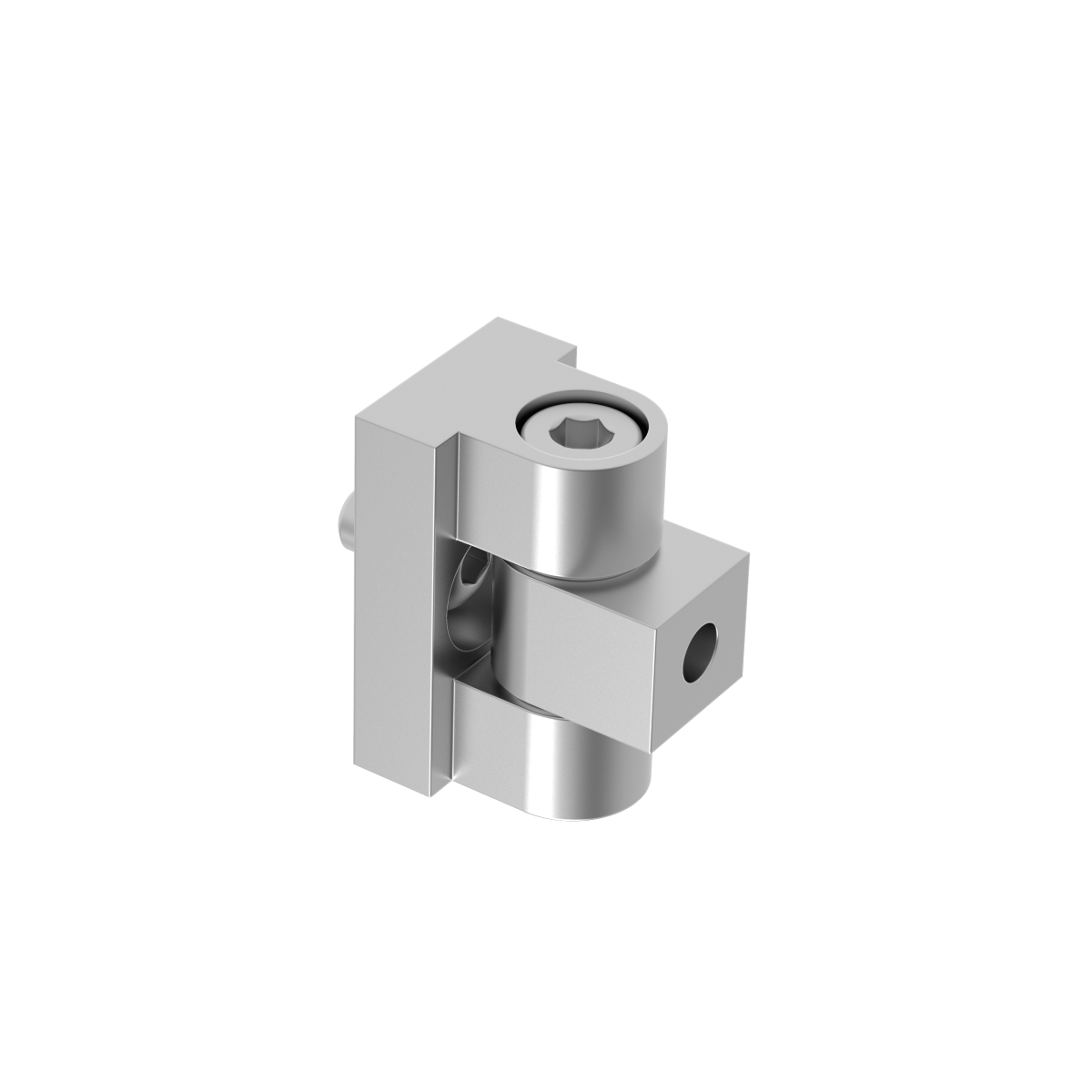 Glass clamp - hinge