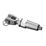 Inox cable clamp