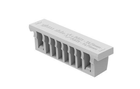 Set for adjustable glass fastening - excenter