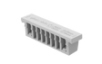 Set for adjustable glass fastening - excenter