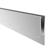 Aluminium profile for glass railing -side mounting