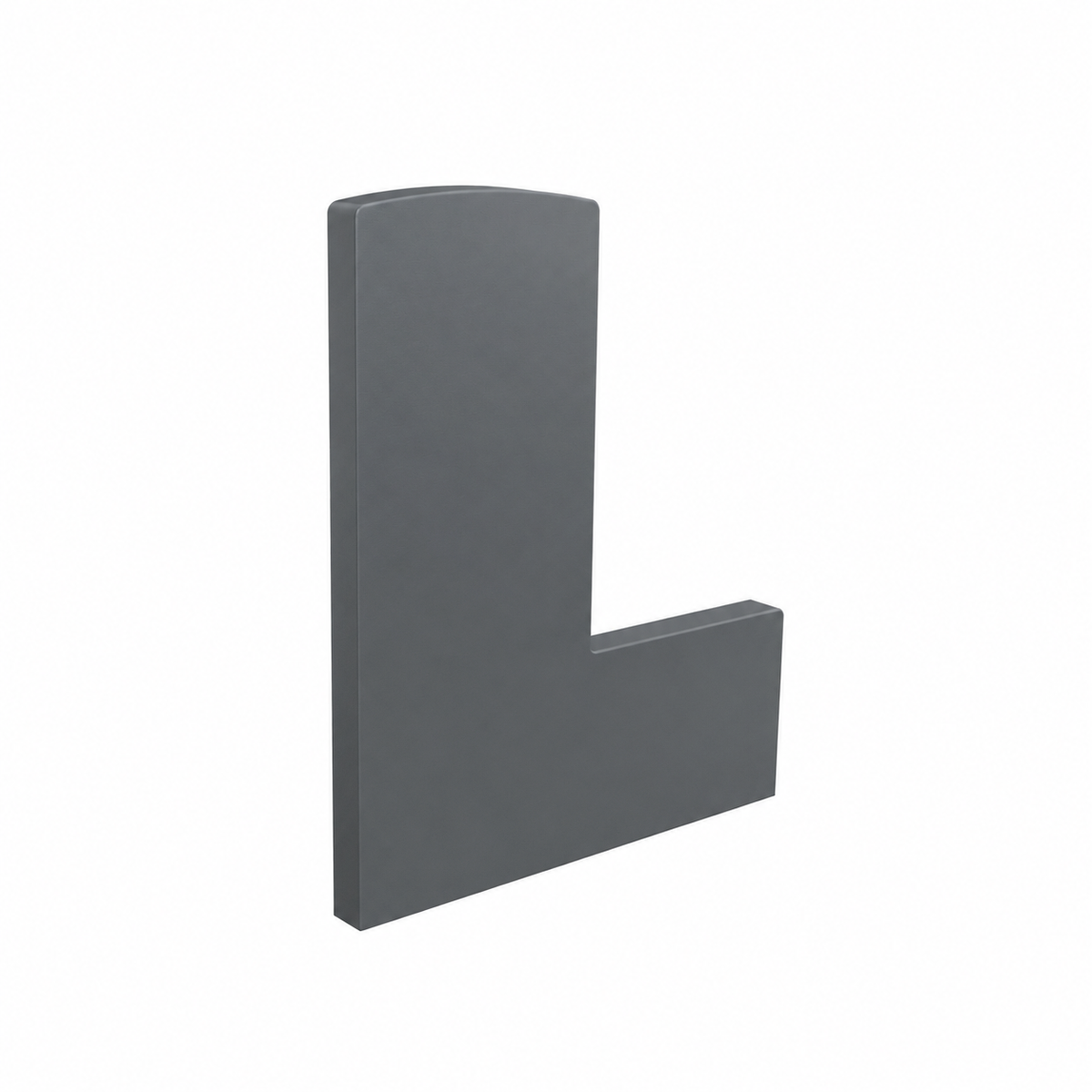End cap for profile AL/0006-6000-R7016  + Cover for profile
