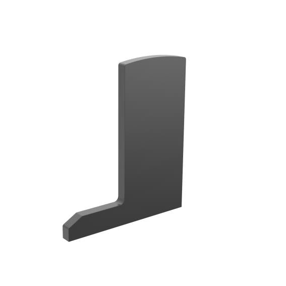 End cap for profile AL/0006-ECO-S-EB