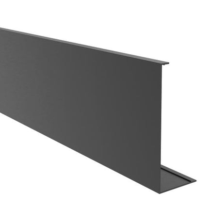 Cover for side anchoring  glass system AL, elox, 2