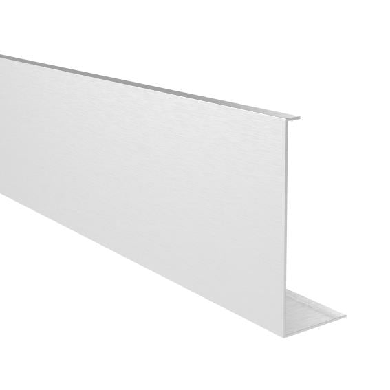 Cover for side anchoring  glass system AL, elox