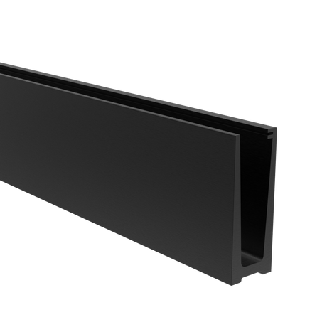 Aluminium profile -top mounting