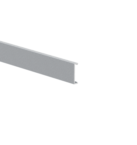 Aluminum facade strip 25x6-6000mm N