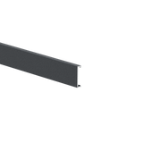 Aluminum facade strip 25x6-6000mm R7016