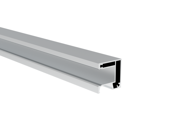 Aluminum fence adapter for 21mm fillings - 6000mm