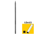 Pole with spear h500, n12x12mm