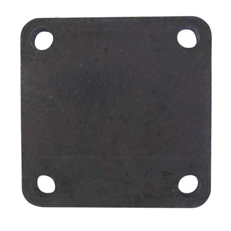 Anchoring plate - rosette 80x80, t8, 4xd10mm