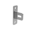 Vertical fence panel bracket, stainless steel