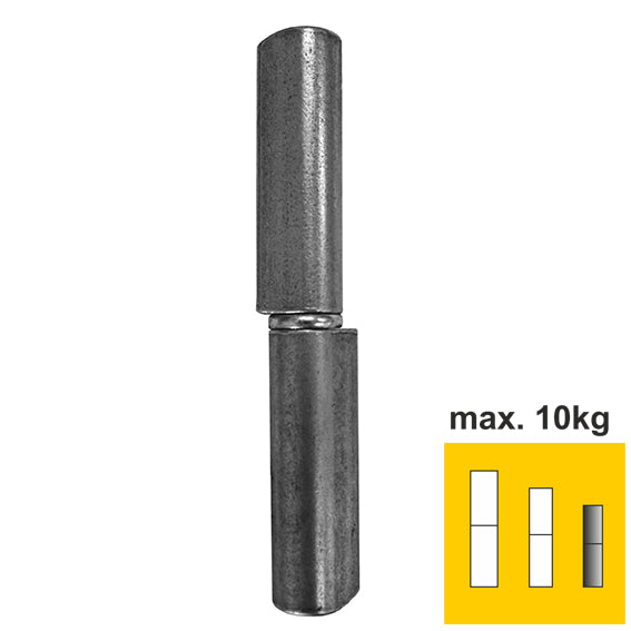 Hinge for welding D10, L60mm