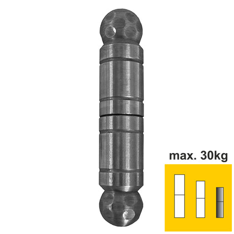 Hinge decor D 20mm, L=100mm