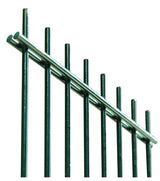 Zváraný plotový panel N2D 2500x1430mm D6/5/6mm zelená