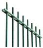 Zváraný plotový panel N2D 2500x1430mm D6/5/6mm zelená