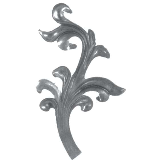 Lístok ľavý 240x140, t2mm