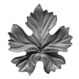 Forged grape leaf h150, b140, t2mm