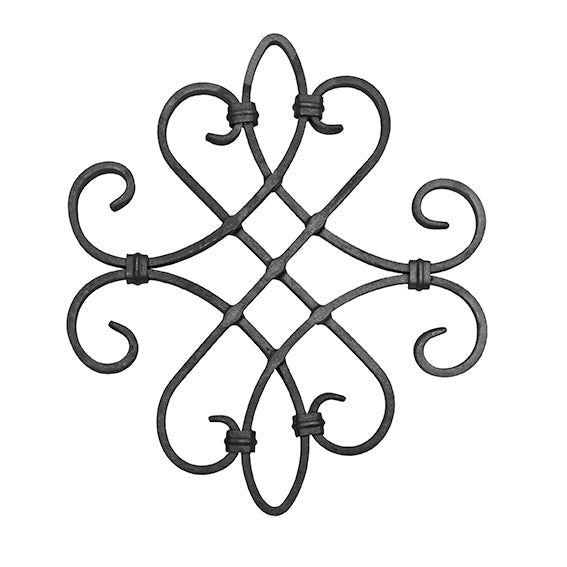 Rosette 330x290, 12x6mm