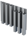 Fassadensystem aus Aluminium