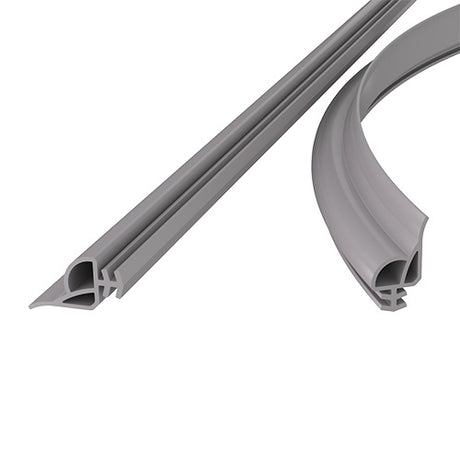 Door frame profile for glass door "Z"