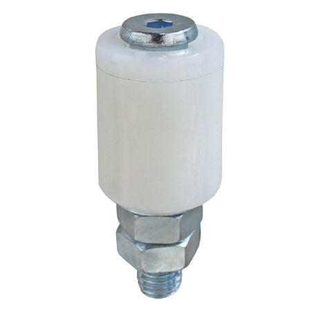 Plastic wheel - white D25mm